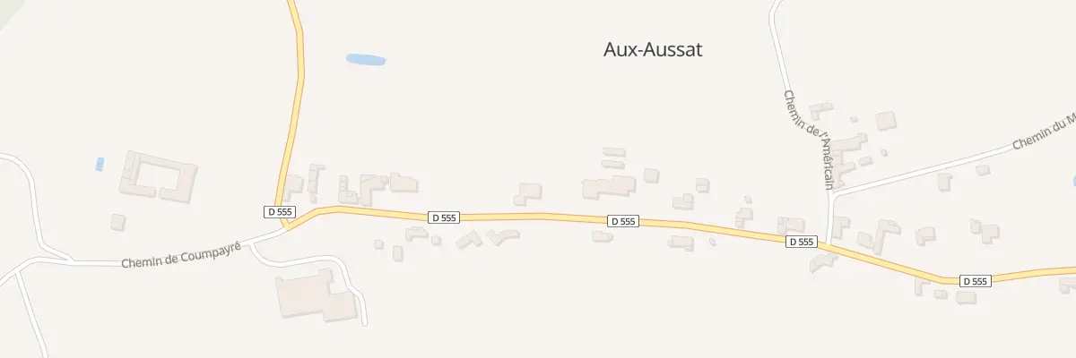 Plan du 1344 Rte des Deux Vallons à Aux-Aussat