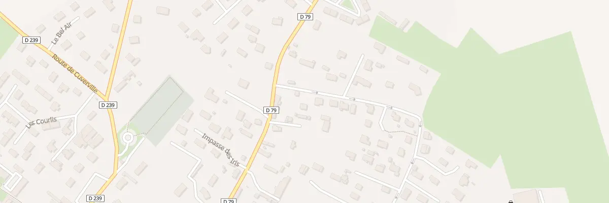Plan du 21 Rue du Merlin à Criquetot-l’Esneval