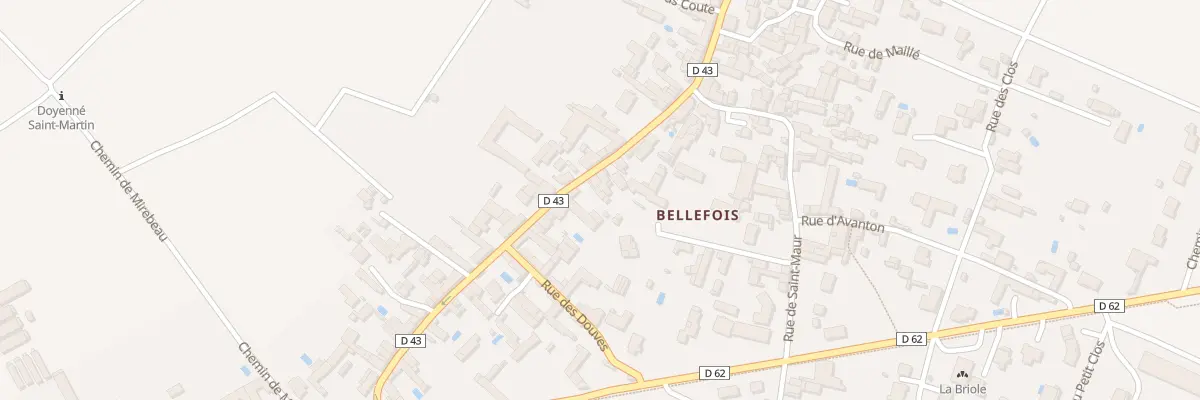 Plan du 19B Rue de Vendeuvre à Neuville-de-Poitou