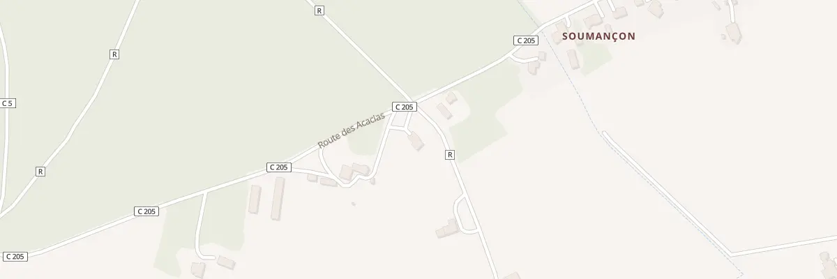 Plan du 556 Rte des Acacias à Puch-d’Agenais