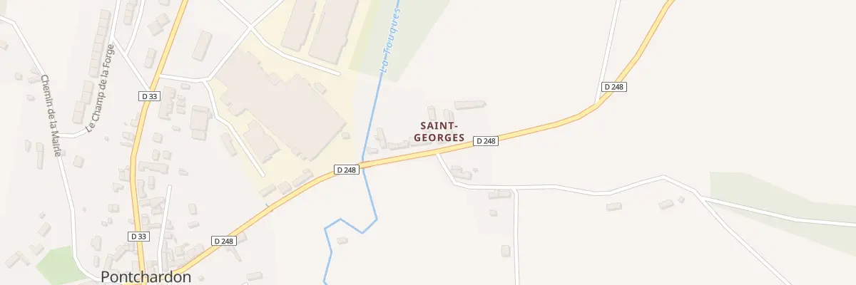 Plan du 349 Rte du Bosc-Renoult à Pontchardon