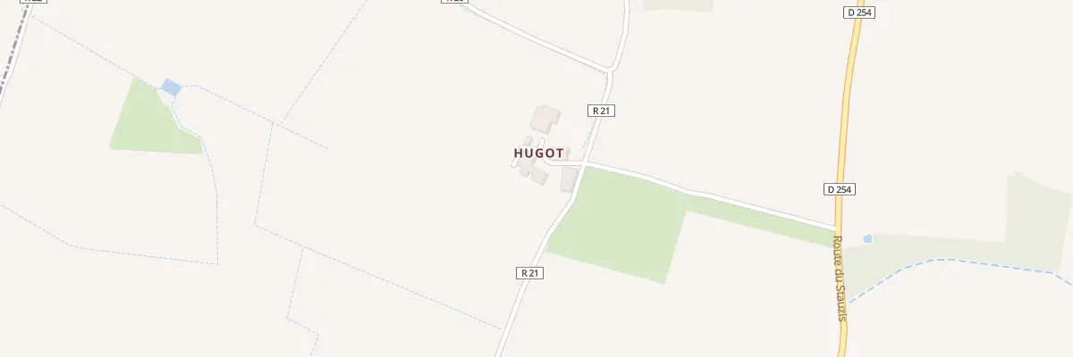 Plan du 5034 A Hugot à Larroque-sur-l’Osse