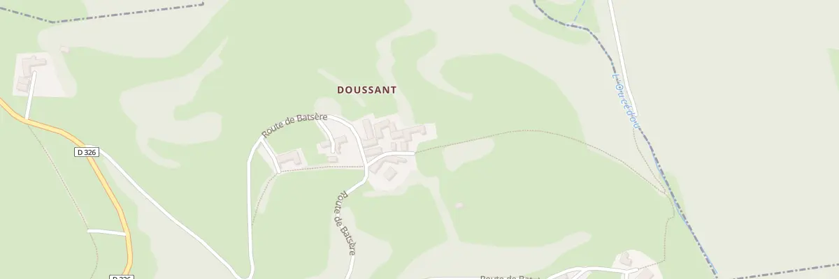 Plan du 65 Che de Sarlabous à Escots