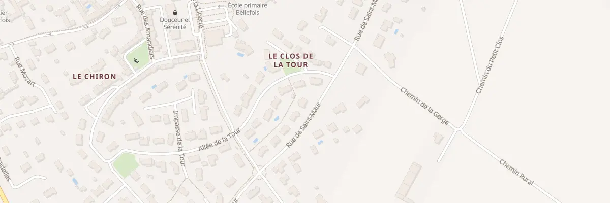 Plan du 31 Rue de Saint-Maur à Neuville-de-Poitou