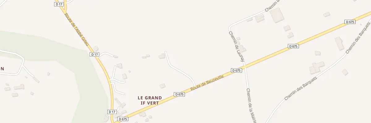 Plan du 223 Le Gd If Vert à Saint-Benoît-d’Hébertot