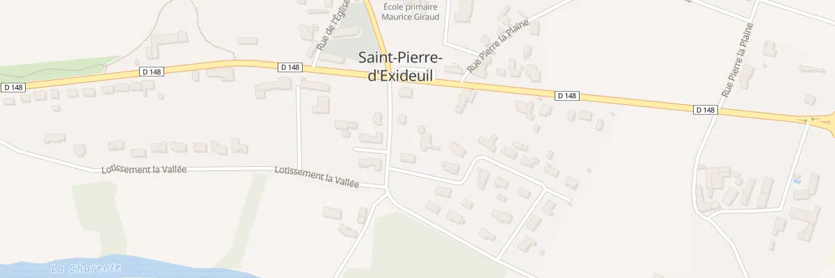 Plan du 3 Rue des Loisirs à Saint-Pierre-d’Exideuil