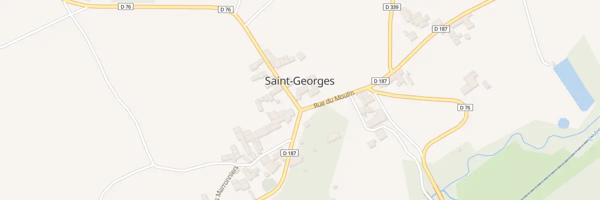 Plan du 9 Rue du Moulin à Saint-Georges