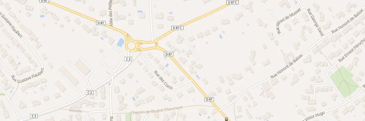Plan du 3 Rue de Chaumont à Fontaine-le-Comte