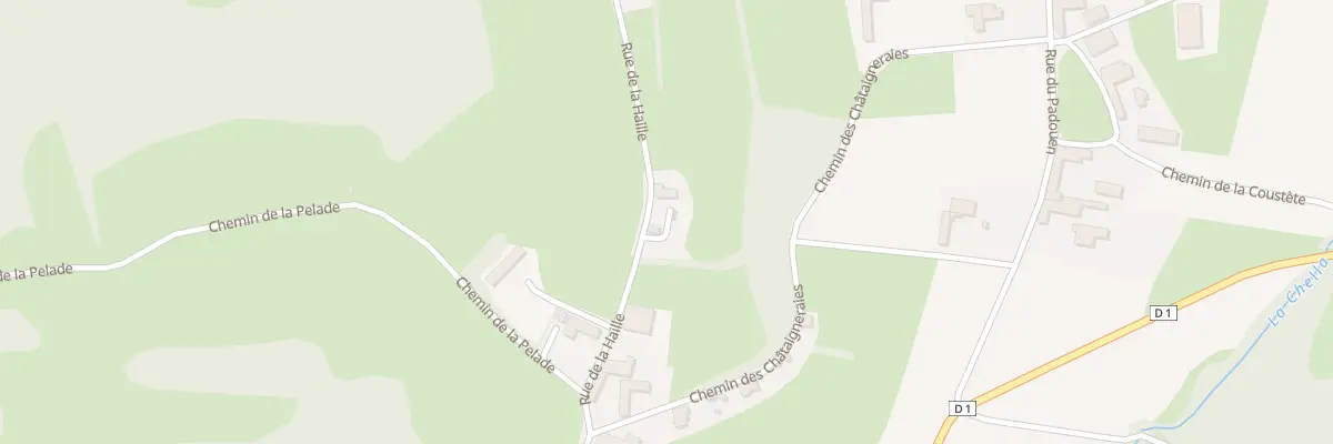 Plan du 28 Rue de la Haille à Mun