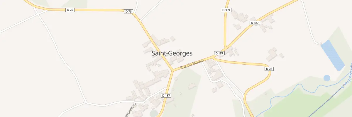 Plan du 11 Rue du Moulin à Saint-Georges