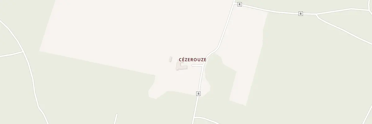 Plan du 5382 Cezerouze à Barbaste