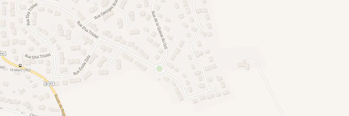 Plan du 47 Rue de la Queue du Gril à Gainneville