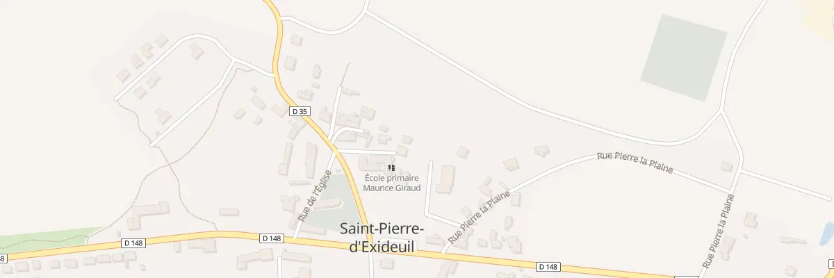 Plan du 7 Pl de la Republique à Saint-Pierre-d’Exideuil
