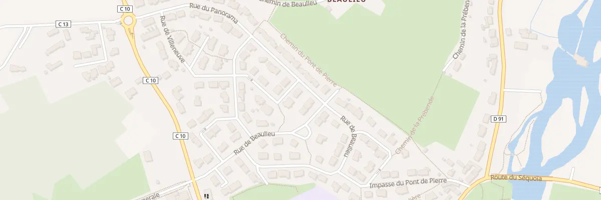 Plan du 1 Rue du Bosquet à Yvré-l’Évêque