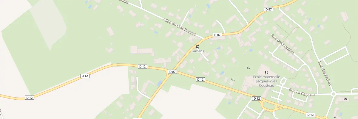Plan du 5 Rue des Tamaris à Vouneuil-sous-Biard