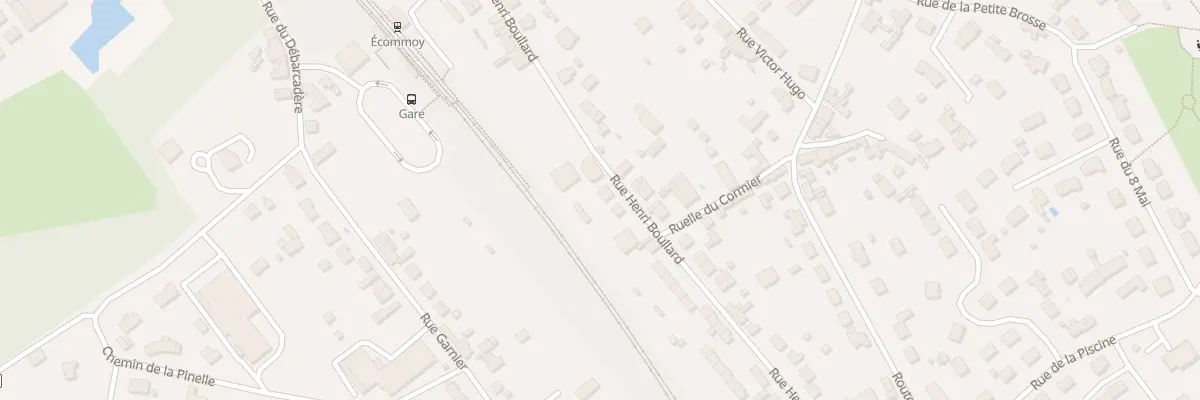 Plan du 18 Rue Henri Boullard à Écommoy