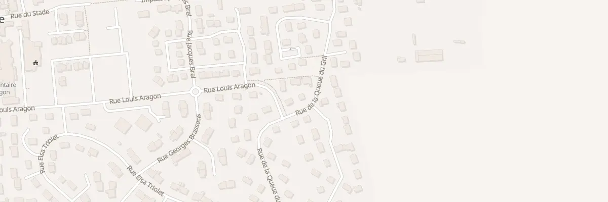 Plan du 48 Rue de la Queue du Gril à Gainneville