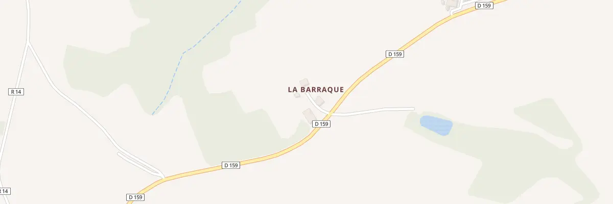 Plan du 3043 Rte de Mirande à Saint-Christaud