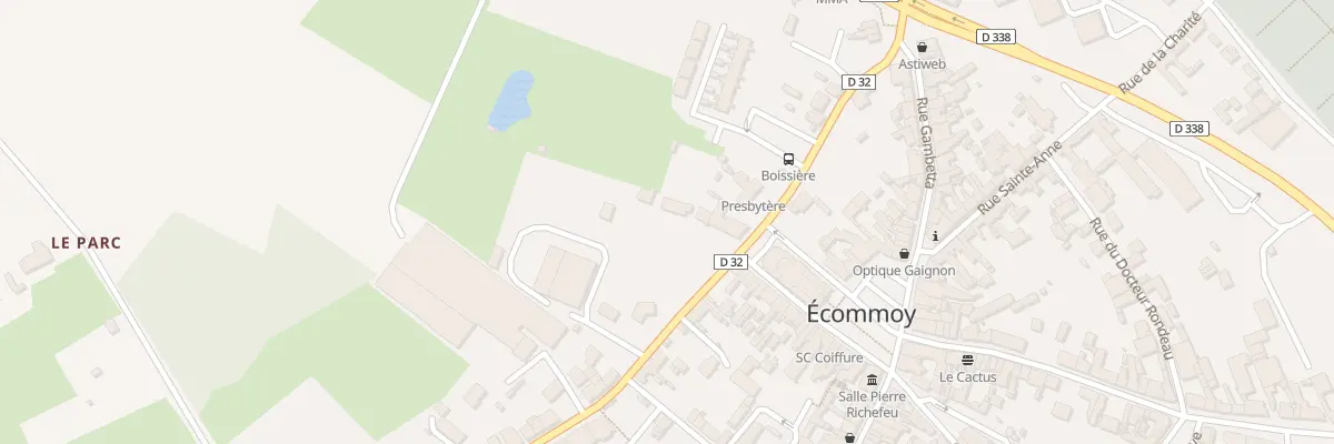 Plan du 14 Rue du Clos Renault à Écommoy