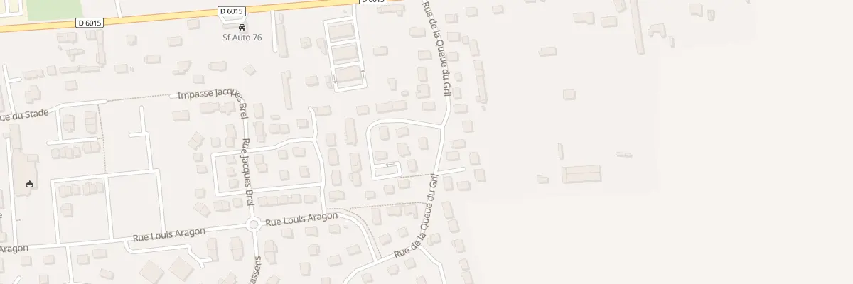 Plan du 19 Rue de la Queue du Gril à Gainneville