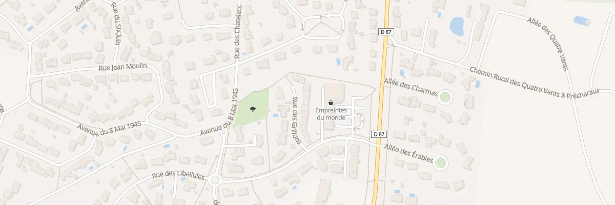 Plan du 14 Rue des Grillons à Vouneuil-sous-Biard