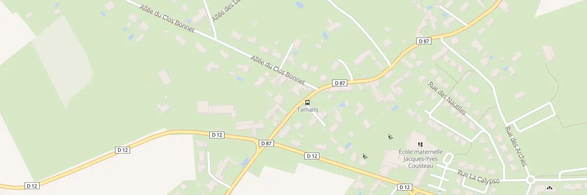 Plan du 9 Rue des Tamaris à Vouneuil-sous-Biard