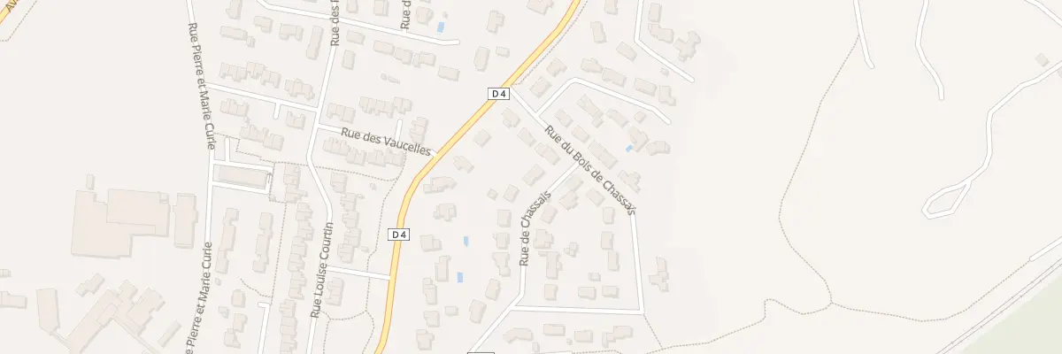 Plan du 14 Rue de Chassais à Vivonne