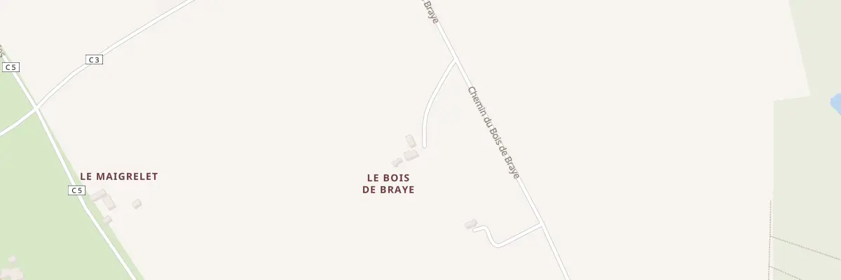 Plan du 114 Le Bois de Braye à Braye-sur-Maulne