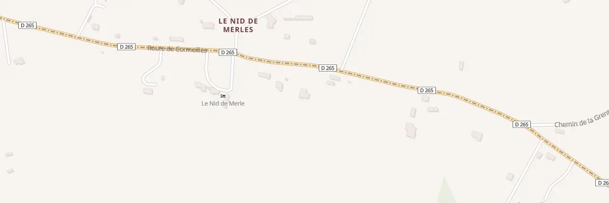 Plan du 608 Rte de Cormeilles au Mesnil-sur-Blangy