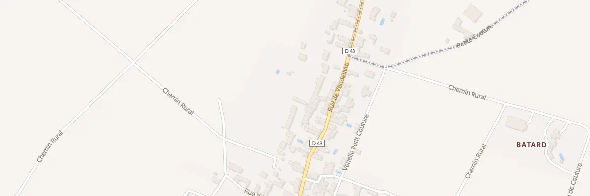 Plan du 76 Rue de Vendeuvre à Neuville-de-Poitou
