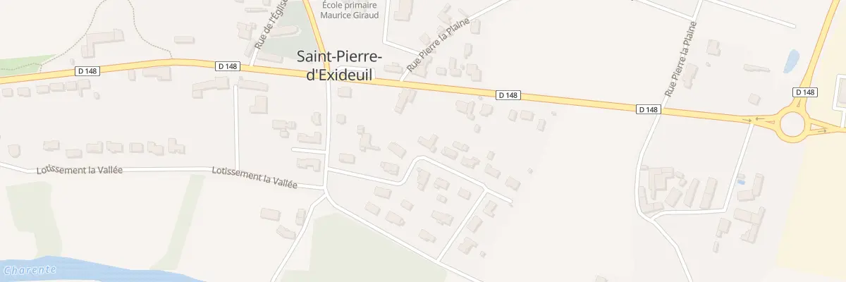 Plan du 5 Lot Chant du Moulin à Saint-Pierre-d’Exideuil