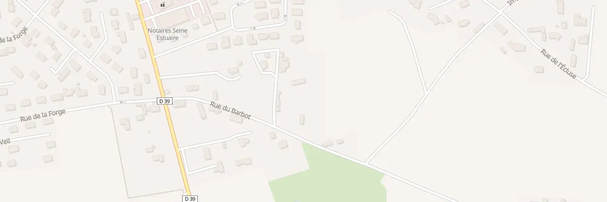 Plan du 11 Rue du Barbot à Criquetot-l’Esneval