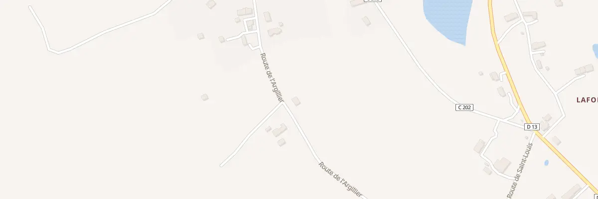 Plan du 267 Rte de l’Argillier à Beaupouyet