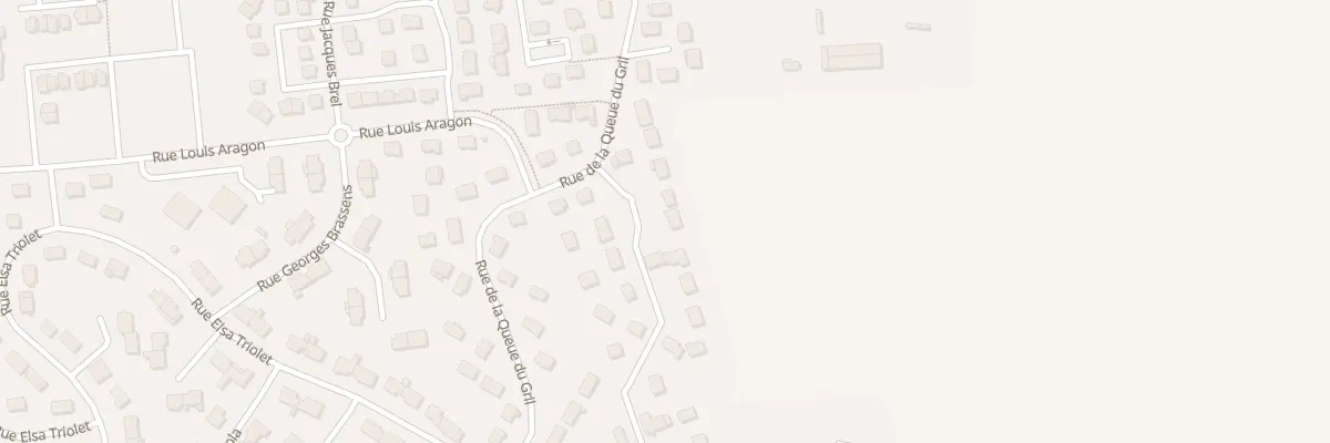 Plan du 5 Rue Jules Vallès à Gainneville