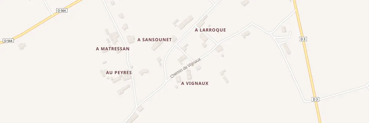 Plan du 5093 La Rue Longue à Tillac