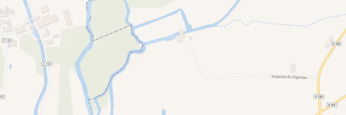 Plan du 335 Imp du Vigereau à Saint-Paul-Lizonne