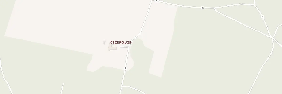 Plan du 381 Cezerouze à Barbaste