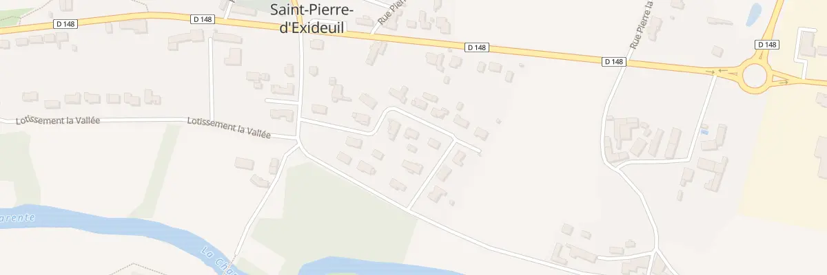 Plan du 8 Lot Chant du Moulin à Saint-Pierre-d’Exideuil