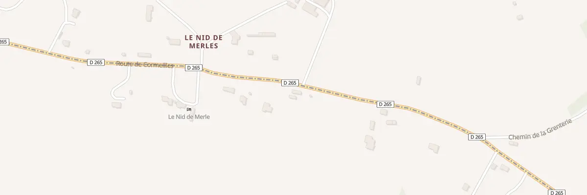 Plan du 664 Rte de Cormeilles au Mesnil-sur-Blangy