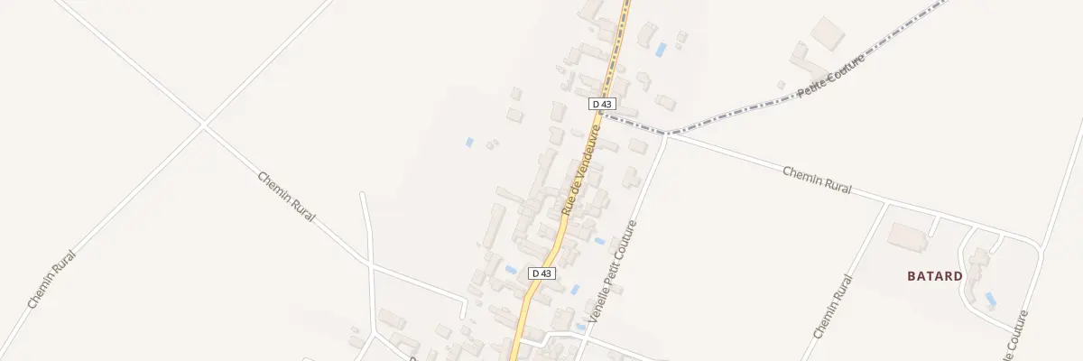 Plan du 76B Rue de Vendeuvre à Neuville-de-Poitou
