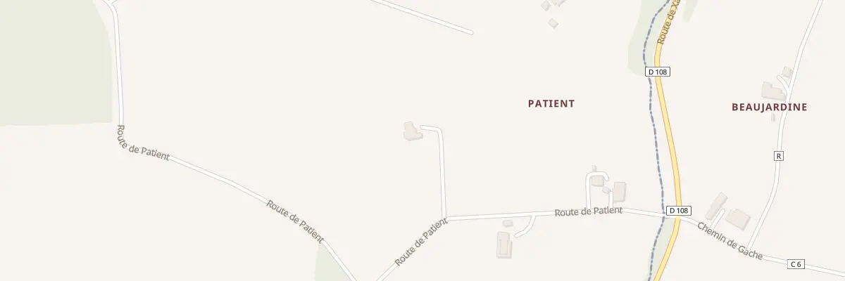 Plan du 727 Rte de Patient à Ambrus