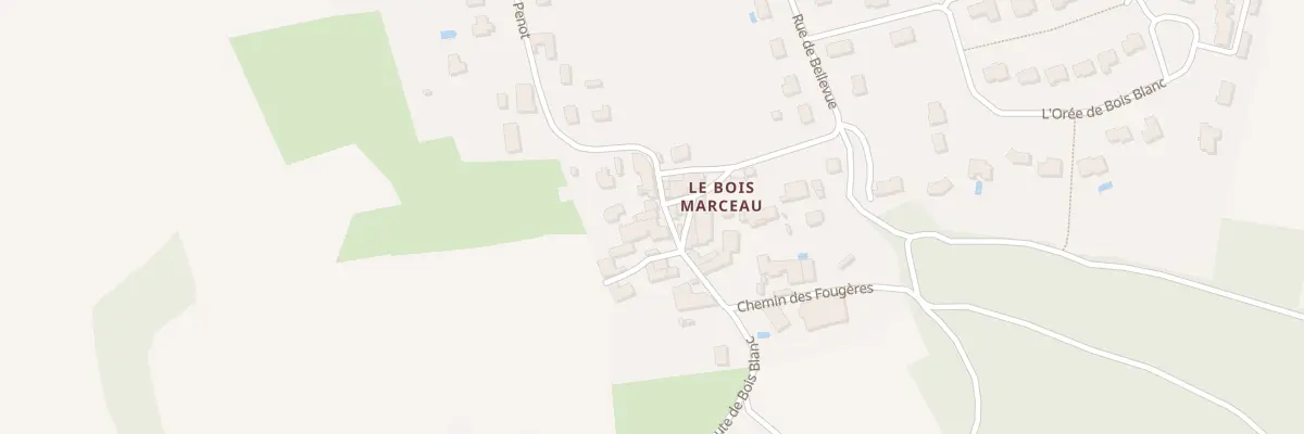 Plan du 2B Rte de Bois Blanc à Mornac