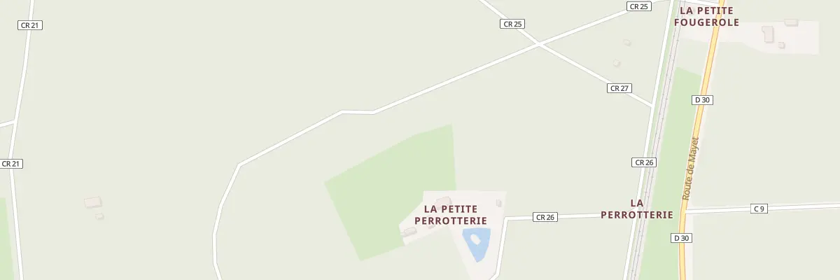 Plan du 5905 La Petite Perrotterie à Écommoy