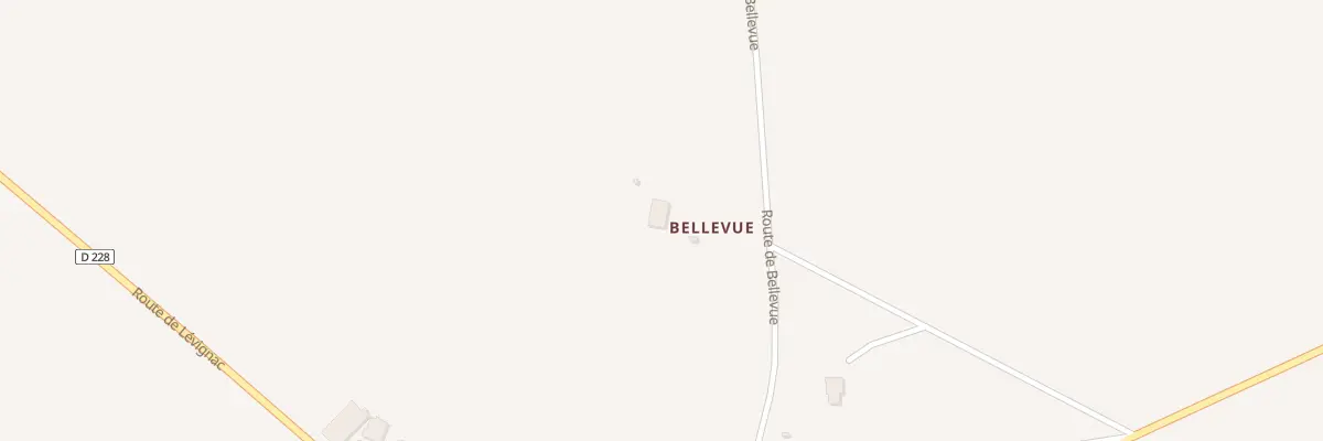 Plan du 473 Rte de Bellevue à Cambes