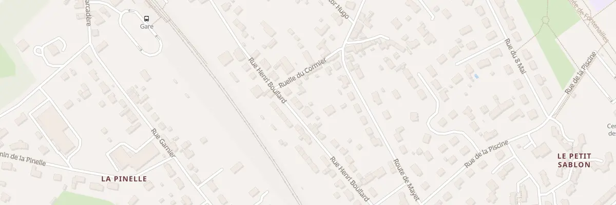 Plan du 29 Rue Henri Boullard à Écommoy