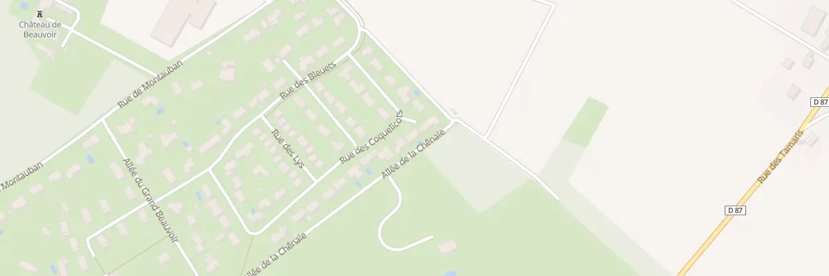Plan du 28 Rue des Coquelicots à Vouneuil-sous-Biard
