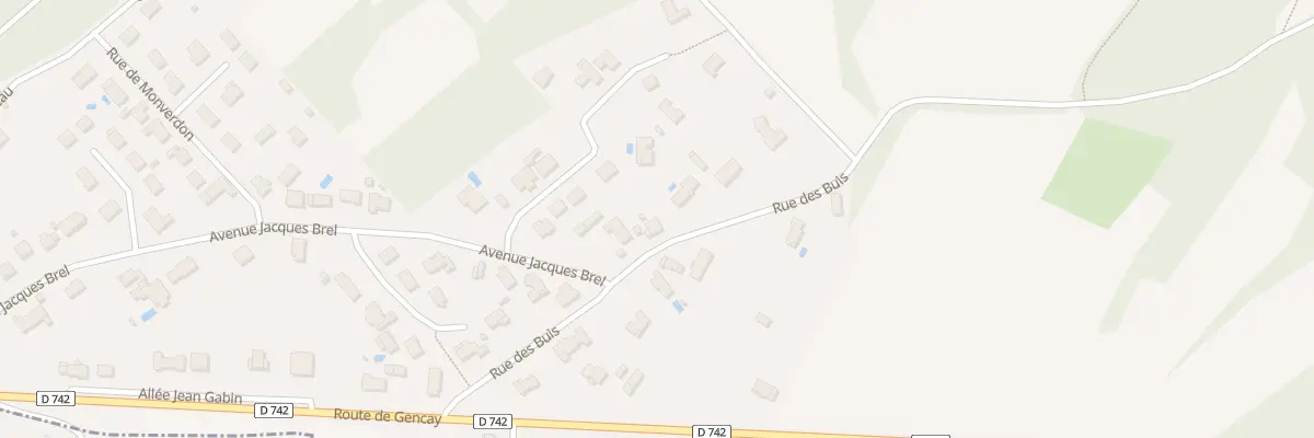 Plan du 10 Rue des Buis à Château-Larcher