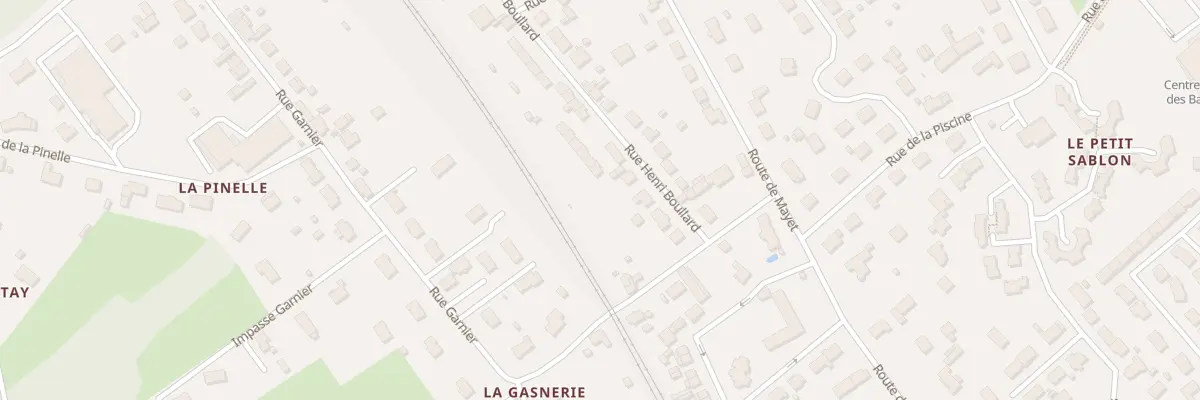 Plan du 34 Rue Henri Boullard à Écommoy