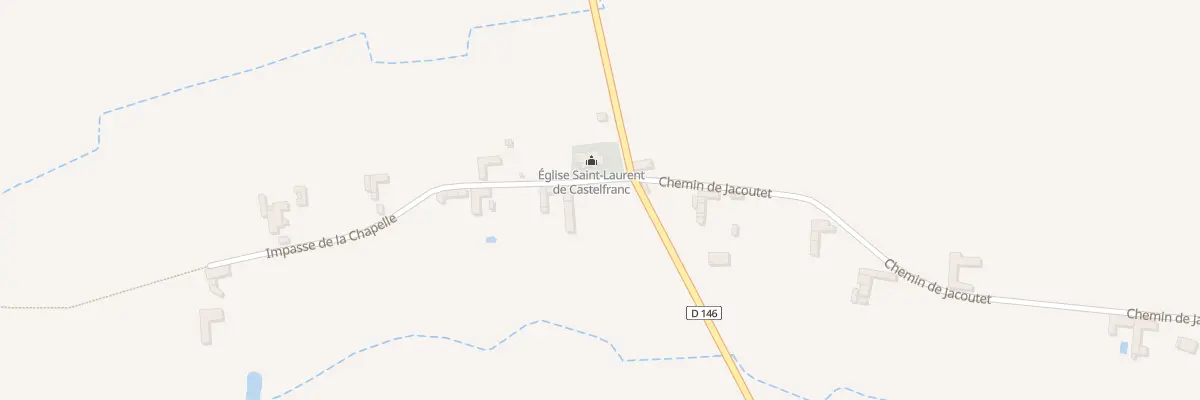 Plan du 5022 Forgues à Estampes