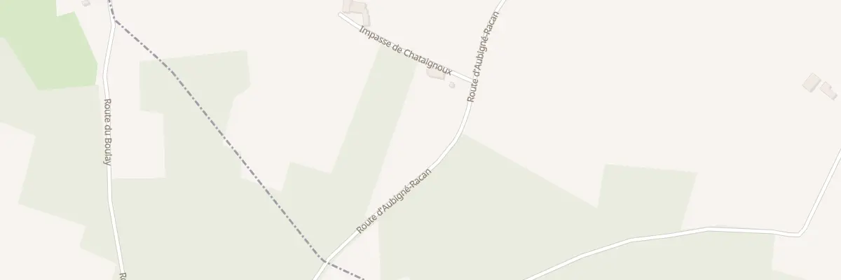 Plan du 1 Imp de Chataignoux à Verneil-le-Chétif